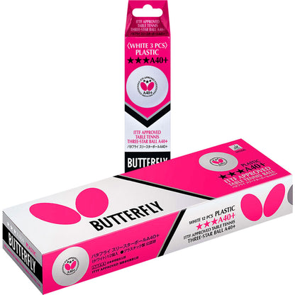 Butterfly Three Star Balls A40+ (1 Dozen)